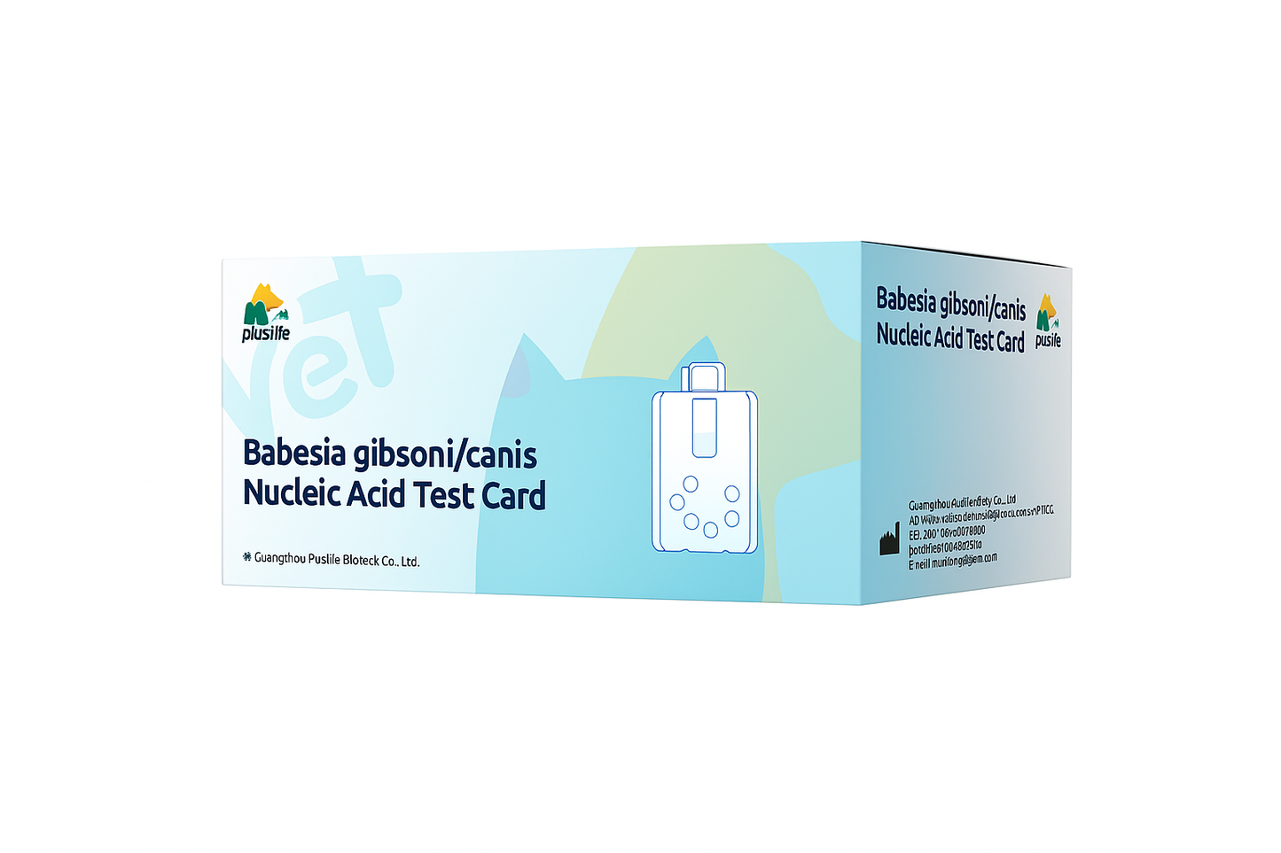 Kit Rápido 3 em 1 (Cx com 10 Testes): Detecção Molecular de Subespécies de Babesia canis