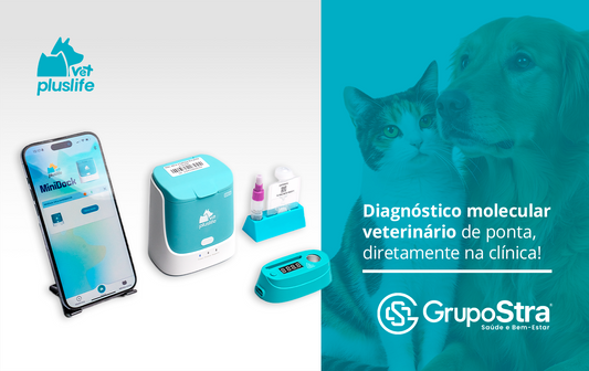PlusLife Vet®: Diagnóstico molecular veterinário de ponta, diretamente na clínica