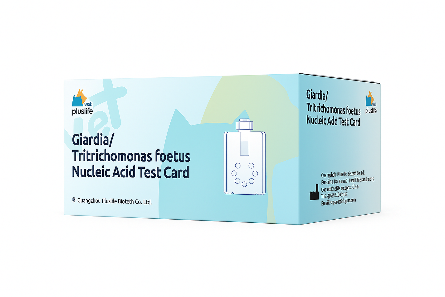 Kit Rápido 2 em 1 (Cx com 10 Testes): Detecção Molecular de Giardia e Tritrichomonas foetus